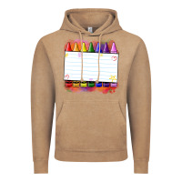 Vintage Coffee crayons add your text Vintage Hoodie - NancyCooperArtShop