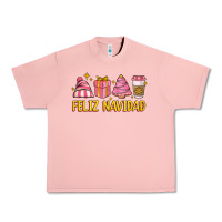 Salmon feliz navidad Urban Heavy Tee - MaliasSmallBusiness