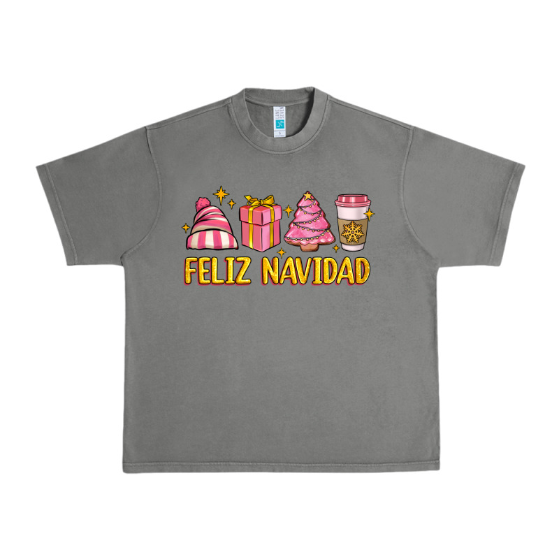 Feliz Navidad Urban Heavy Tee by MaliasSmallBusiness | Teevron
