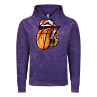 Cloud Purple Basketball Tongue Vintage Hoodie - Jasminsmagicworld