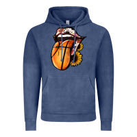 Vintage Denim Basketball Tongue Vintage Hoodie - Jasminsmagicworld
