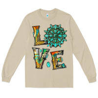 Mushroom love with gemstone Long Sleeve Tee - Artiststas