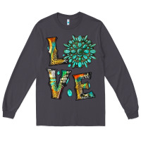 Smoke love with gemstone Long Sleeve Tee - Artiststas