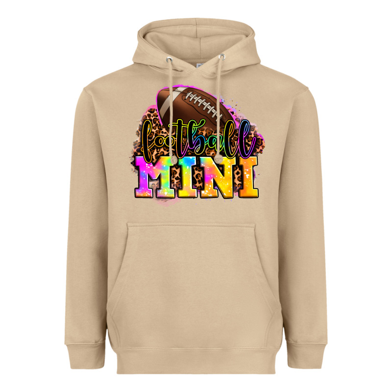 Football Mini Heavyweight Hoodie by OliviaCreatesArt | Teevron