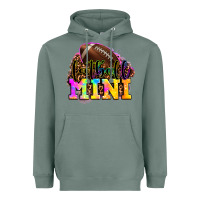 Sage football mini Heavyweight Hoodie - OliviaCreatesArt