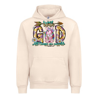 With God All Things Are Possible Easter Day Urban Hoodie | Teevron