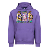 Tulip With God All Things Are Possible Easter Day Urban Hoodie - CowhideDigitalArt