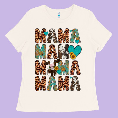 Mama Mama Mama Mama Ladies Tee Designed By Artiststas