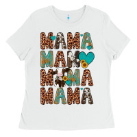 White mama mama mama mama Ladies Tee - Artiststas