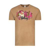 Vintage Camel Santa Baby Pink Christmas Vintage Tee - MaliasSmallBusiness