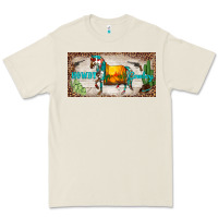 Bone western howdy cowboy horse sunset weapon cactus leopard  license plate Premium Tee - BarkalooDesign