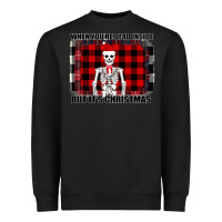 Black When You re Dead Inside But It Christmas Skeleton Heavyweight Sweatshirt - Bettercallsaul