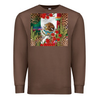 Chestnut Mexico flag Premium Sweatshirt - FaDigitalArtStudio
