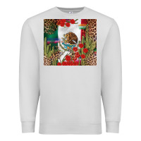 Dove Grey Mexico flag Premium Sweatshirt - FaDigitalArtStudio