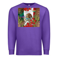 Purple Mexico flag Premium Sweatshirt - FaDigitalArtStudio