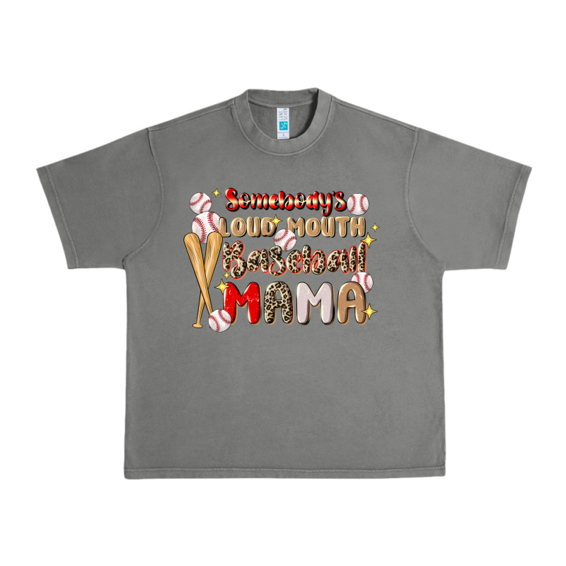 Somebody's Loud Mouth Baseball Urban Heavy Tee by JahusDesignShop | Teevron
