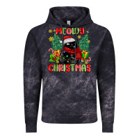 Cloud Black meowy christmas black cat Vintage Hoodie - MaliasSmallBusiness