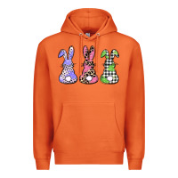 Carrot Easter bunnies Premium Hoodie - CowGirlArtShop