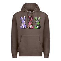 Coffee Easter bunnies Premium Hoodie - CowGirlArtShop