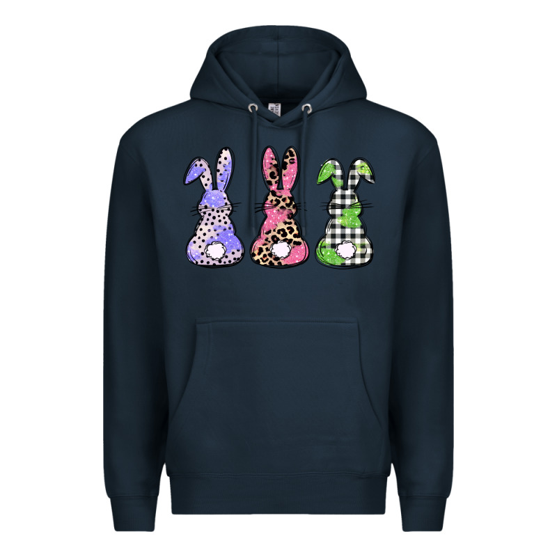 Easter Bunnies Premium Hoodie by CowGirlArtShop | Teevron
