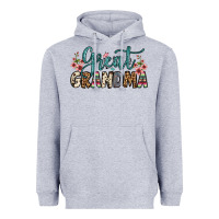 Heather Grey great grandma Heavyweight Hoodie - OliviaCreatesArt