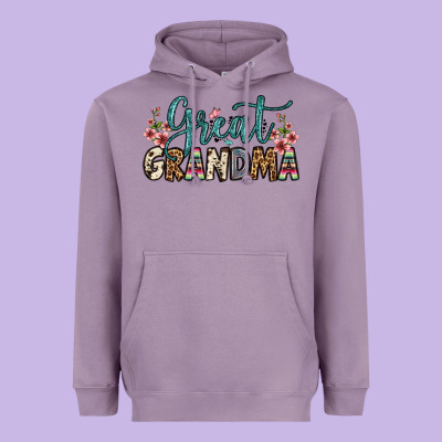 Great Grandma Heavyweight Hoodie Designed By Oliviacreatesart