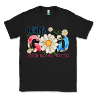 Black With God All Things Are Possible Classic Tee - MaliasSmallBusiness
