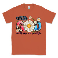 Copper With God All Things Are Possible Classic Tee - MaliasSmallBusiness