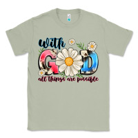 Matcha With God All Things Are Possible Classic Tee - MaliasSmallBusiness