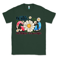 Sports Green With God All Things Are Possible Classic Tee - MaliasSmallBusiness