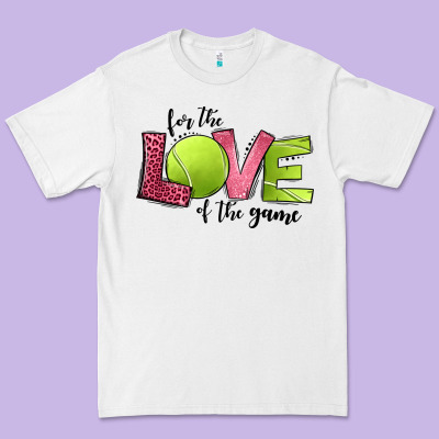 For The Love Of The Game Tennis Premium Tee Designed By Jasminsmagicworld