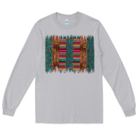 Moon Dust sunflower serape brush stroke Long Sleeve Tee - Artiststas