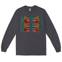 Smoke sunflower serape brush stroke Long Sleeve Tee - Artiststas