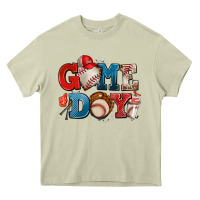 Mossy game day baseball Heavy Core Tee - AdoDesignShop