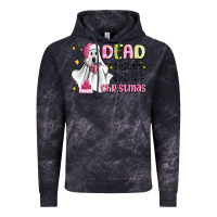 Cloud Black dead inside but it's christmas Vintage Hoodie - MaliasSmallBusiness
