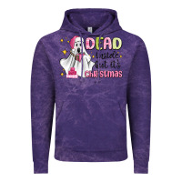 Cloud Purple dead inside but it's christmas Vintage Hoodie - MaliasSmallBusiness