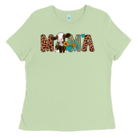 Mama Holstein Cow Ladies Tee | Teevron