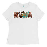 White mama holstein cow Ladies Tee - Artiststas
