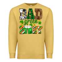 Antique Gold St. Patrick's Bad green boozy Premium Sweatshirt - OliviaCreatesArt