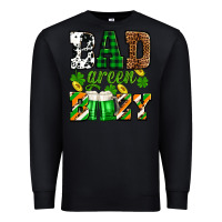 Black St. Patrick's Bad green boozy Premium Sweatshirt - OliviaCreatesArt