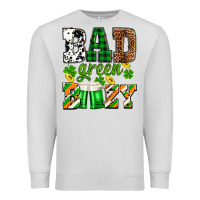Dove Grey St. Patrick's Bad green boozy Premium Sweatshirt - OliviaCreatesArt