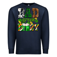 Navy St. Patrick's Bad green boozy Premium Sweatshirt - OliviaCreatesArt