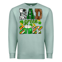 Seafoam St. Patrick's Bad green boozy Premium Sweatshirt - OliviaCreatesArt