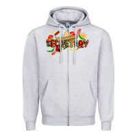 Heather Grey cinco de mayo secretary Zipper Hoodie - CowGirlArtShop