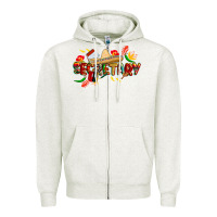 Oatmeal Heather cinco de mayo secretary Zipper Hoodie - CowGirlArtShop