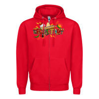 Red cinco de mayo secretary Zipper Hoodie - CowGirlArtShop