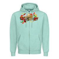Seafoam cinco de mayo secretary Zipper Hoodie - CowGirlArtShop