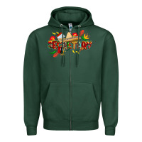 Sports Green cinco de mayo secretary Zipper Hoodie - CowGirlArtShop