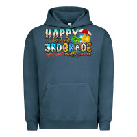 Pigment Midnight Navy name farewell 3rd grade  hello summer Urban Hoodie - CowhideDigitalArt