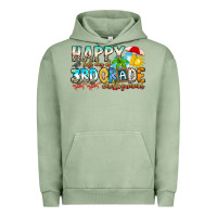 Pigment Oil Green name farewell 3rd grade  hello summer Urban Hoodie - CowhideDigitalArt